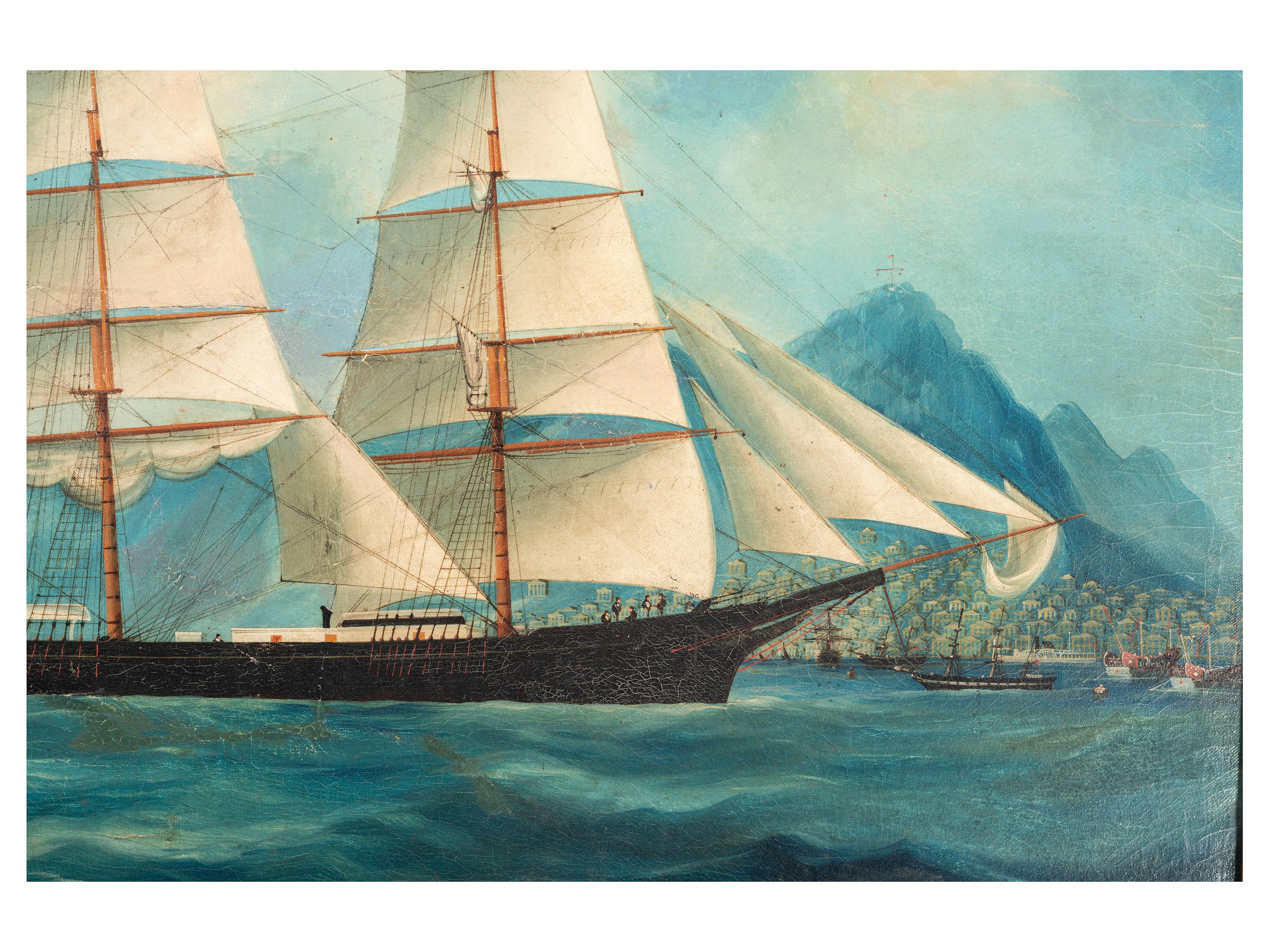 China Trade Painting, 19th Century