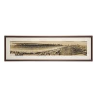 [Motor Racing] [Indianapolis 500] Bretzman, Charles F. Panoramic photograph of the Main Grandstands and Pits, 3rd Annual 500 Mile International Sweepstakes Indianapolis Motor Speedway May 30, 1913