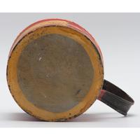 Oklahoma Land Rush of 1889, Beautifully Painted First Piece of Tinware Made in Guthrie, OK
