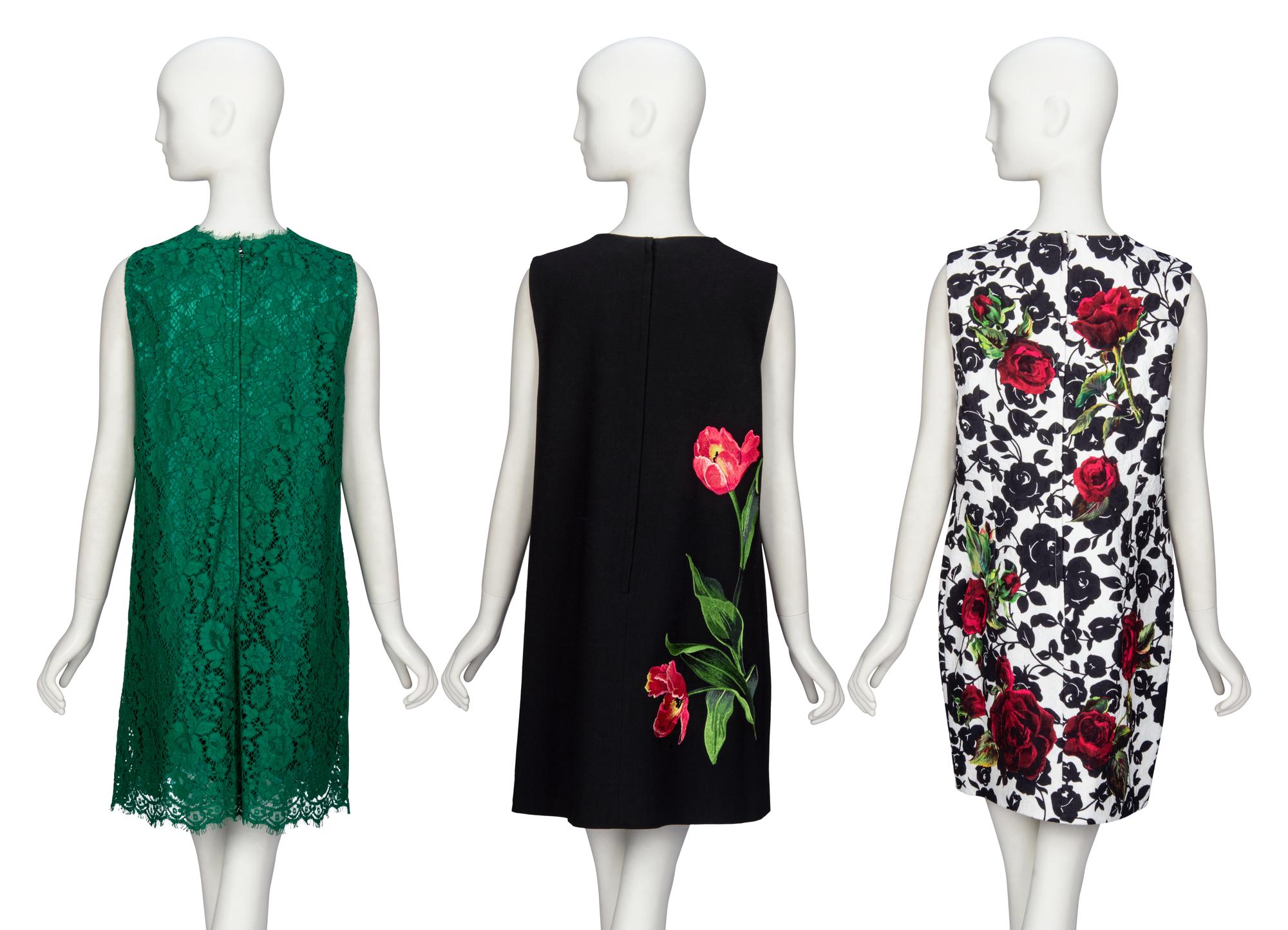 Dolce & Gabbana, Three Shift Dresses