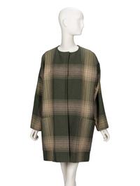 Bill Blass, Green Plaid Coat