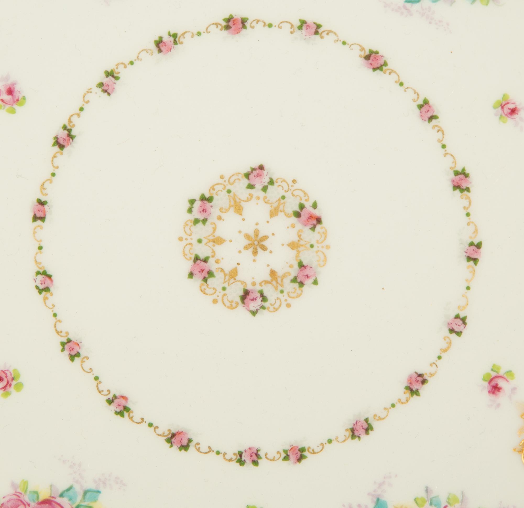 A Limoges Porcelain Dessert Service