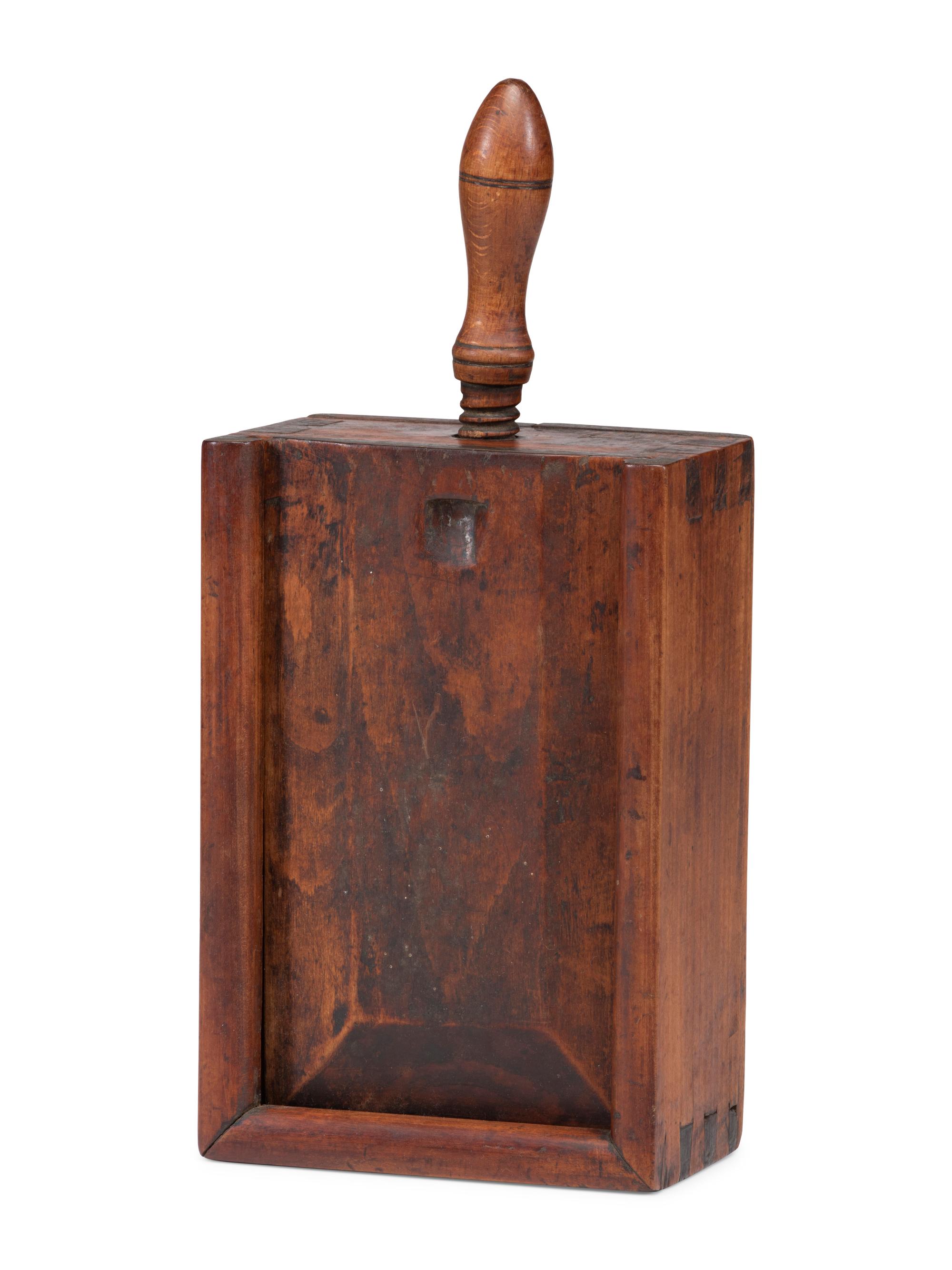 A Slide Lid Wooden Box Press