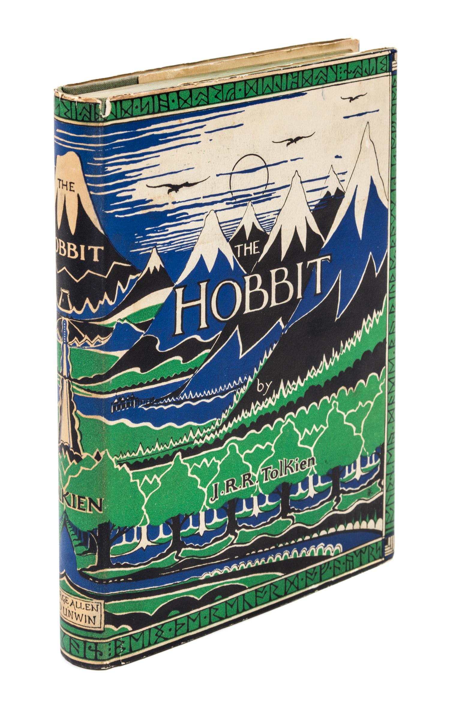 TOLKIEN, J. R. R. The Hobbit; or There and Back Again. London, 1937. First edition, first state jacket.