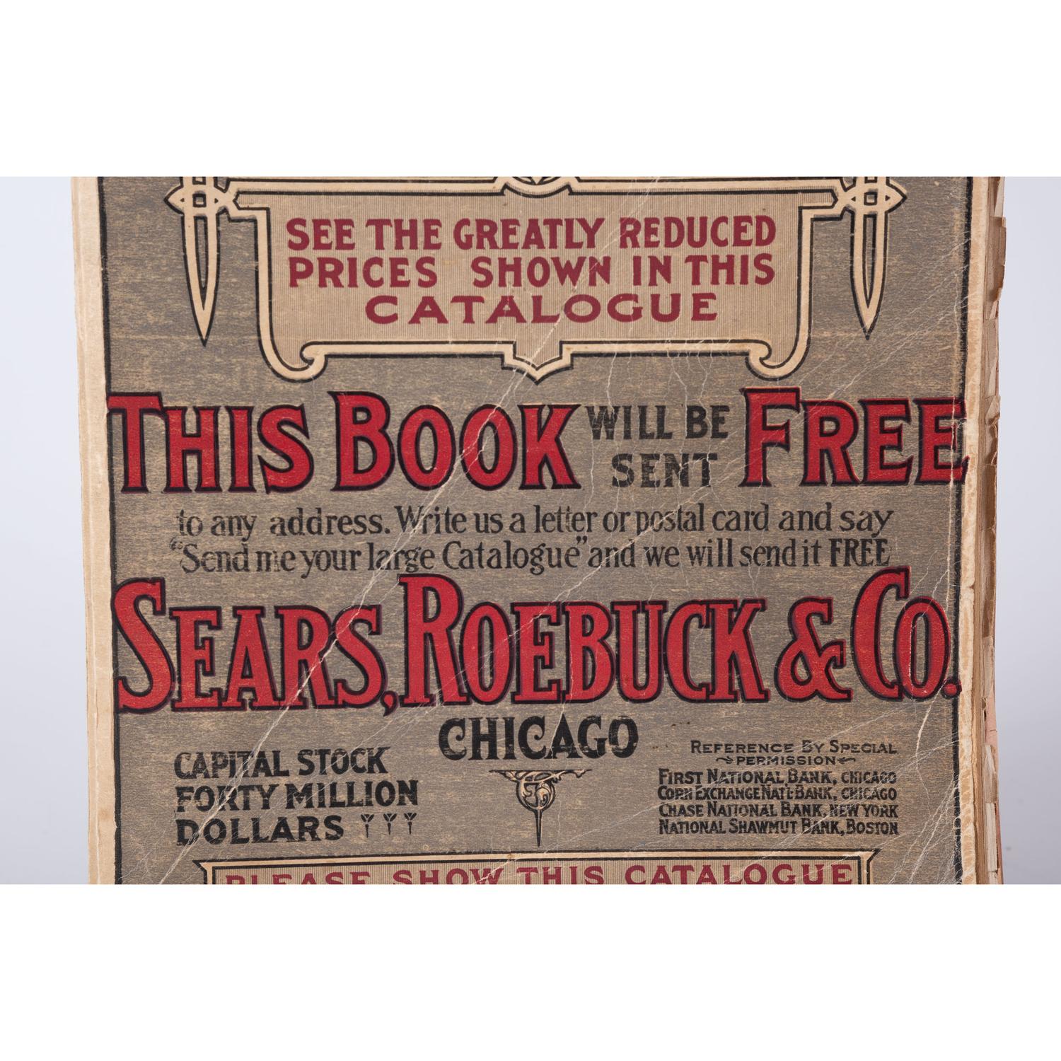Two Original Sears Roebuck Catalogs