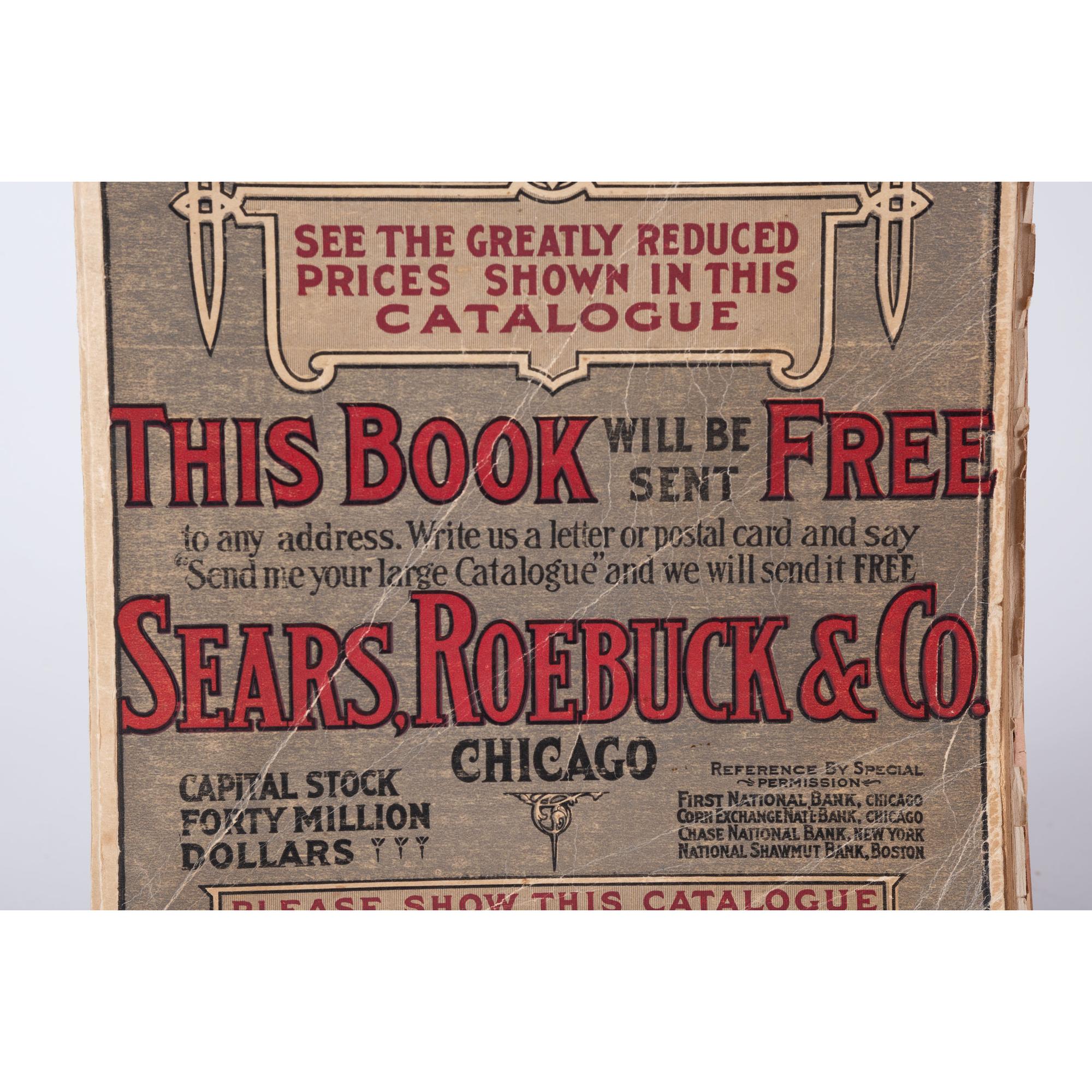 Two Original Sears Roebuck Catalogs