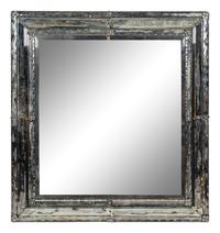 A Venetian Etched Glass Mirror