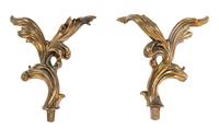 A Louis XV Style Brass Fire Fender and Fireplace Tools on Stand Width of fender 53 inches. — EARLY 20TH CENTURY