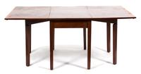 A Federal Style Mahogany Drop Leaf Dining Table — 20TH CENTURY