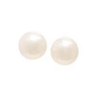 Mikimoto, Cultured Pearl Earrings with an Unsigned Cultured Pearl Necklace