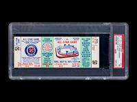 A 1971 Major League Baseball All-Star Game Full Ticket (PSA 7 NM),