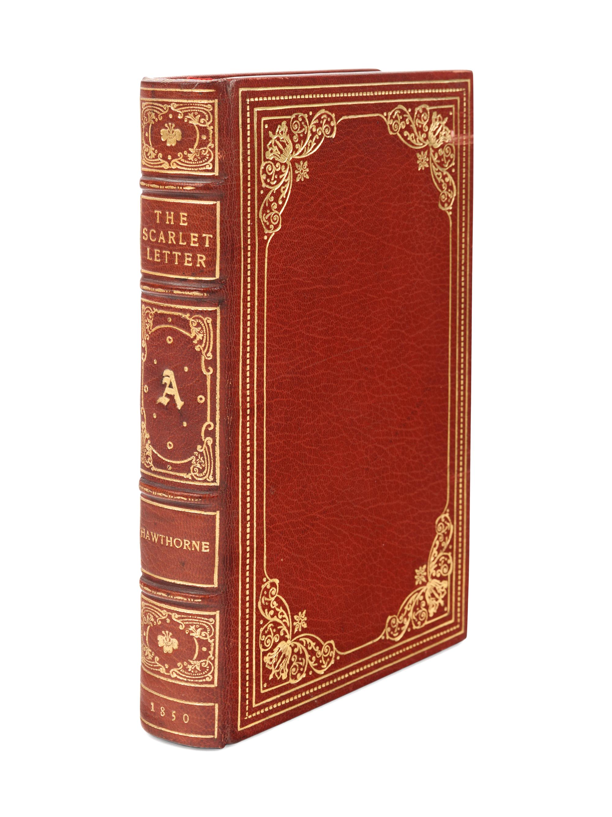 HAWTHORNE, Nathaniel (1804-1864). The Scarlet Letter, A Romance. Boston: Ticknor, Reed, and Fields, 1850.