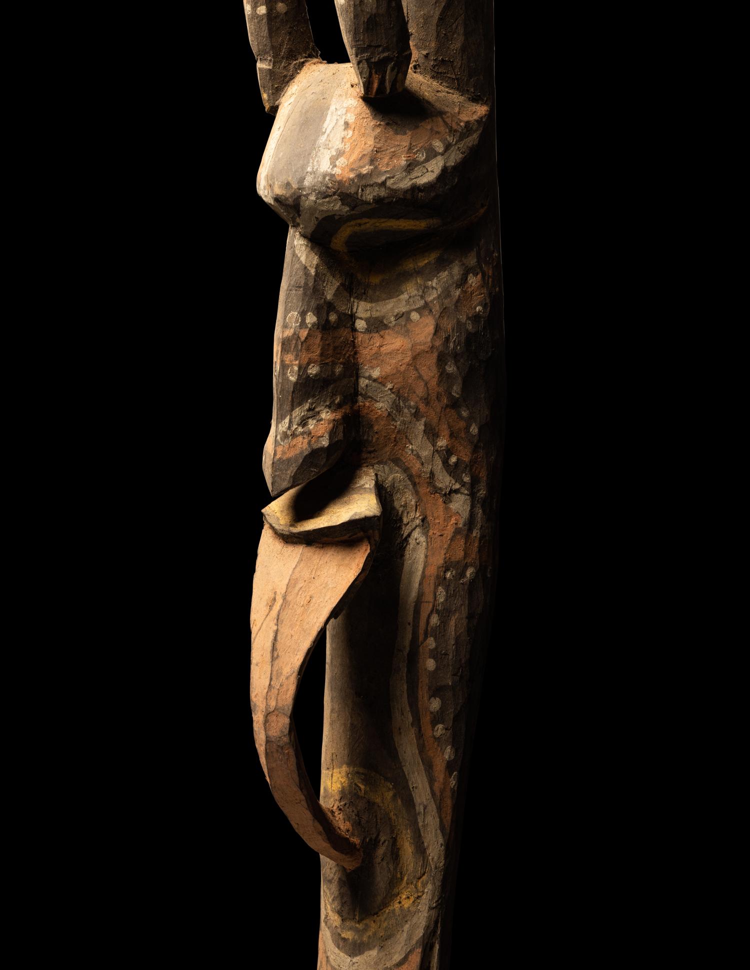 An Oceanic Wood Figure