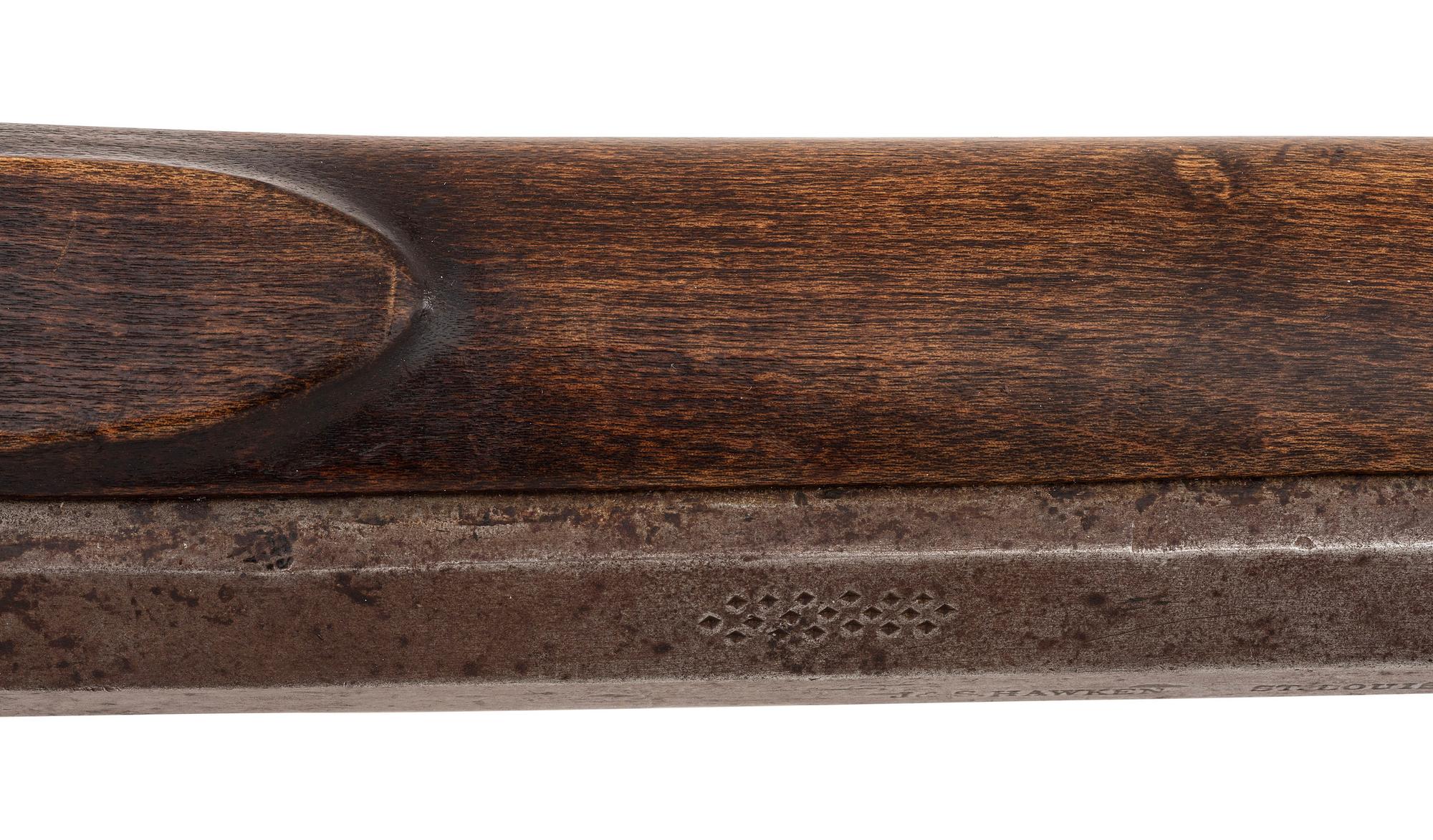 Shortened J&S Hawken Percussion Plains Rifle