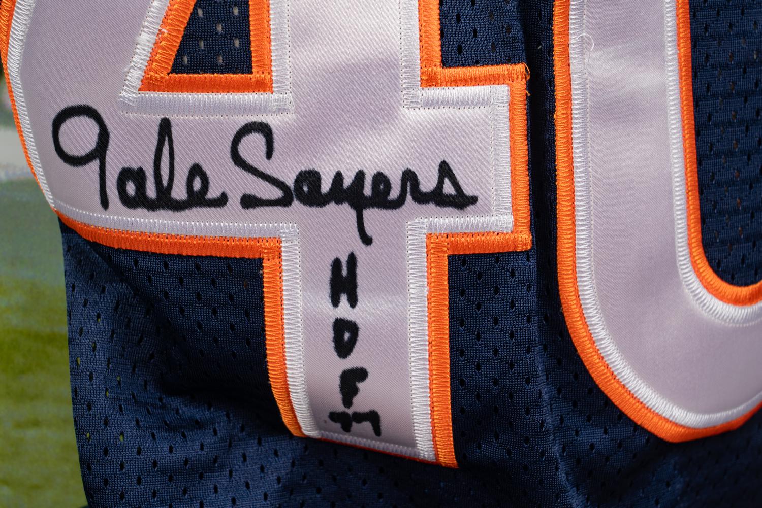 A Large Collection of Chicago Bears Hall of Fame Signed Autographs