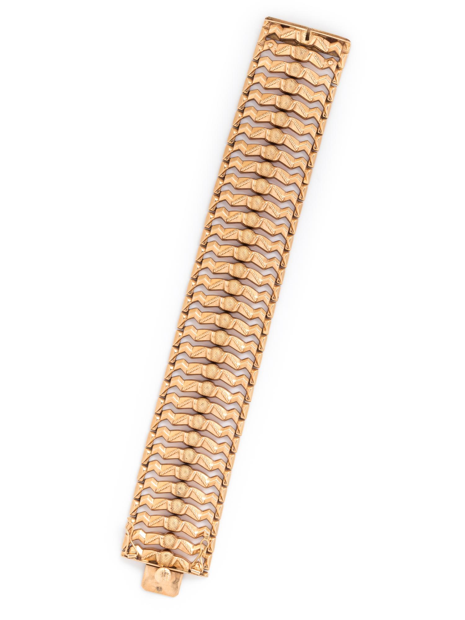 YELLOW GOLD BRACELET