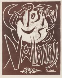 Pablo Picasso (Spanish, 1881-1973) — Exposition Vallauris 55 , 1955