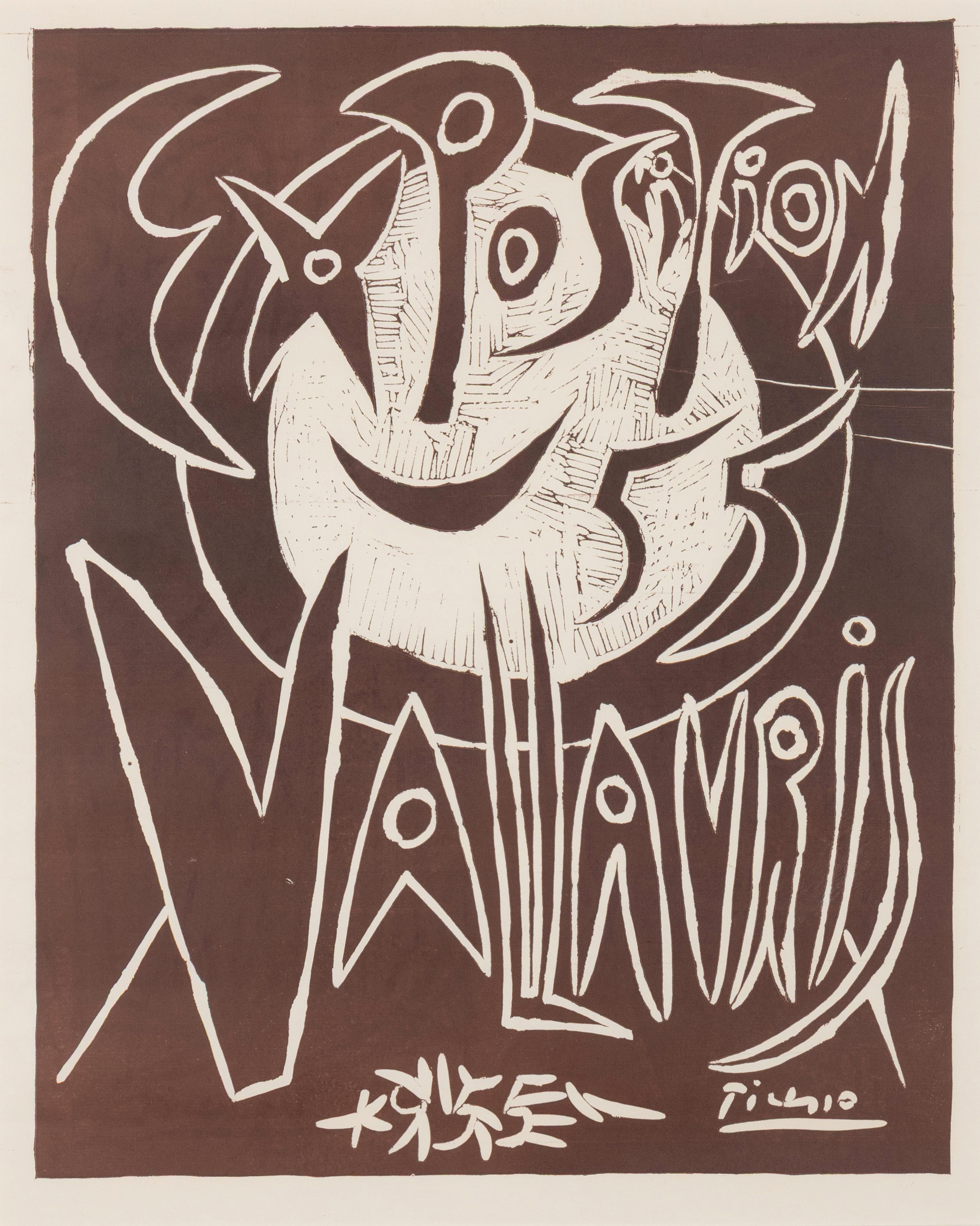 Pablo Picasso (Spanish, 1881-1973) — Exposition Vallauris 55 , 1955