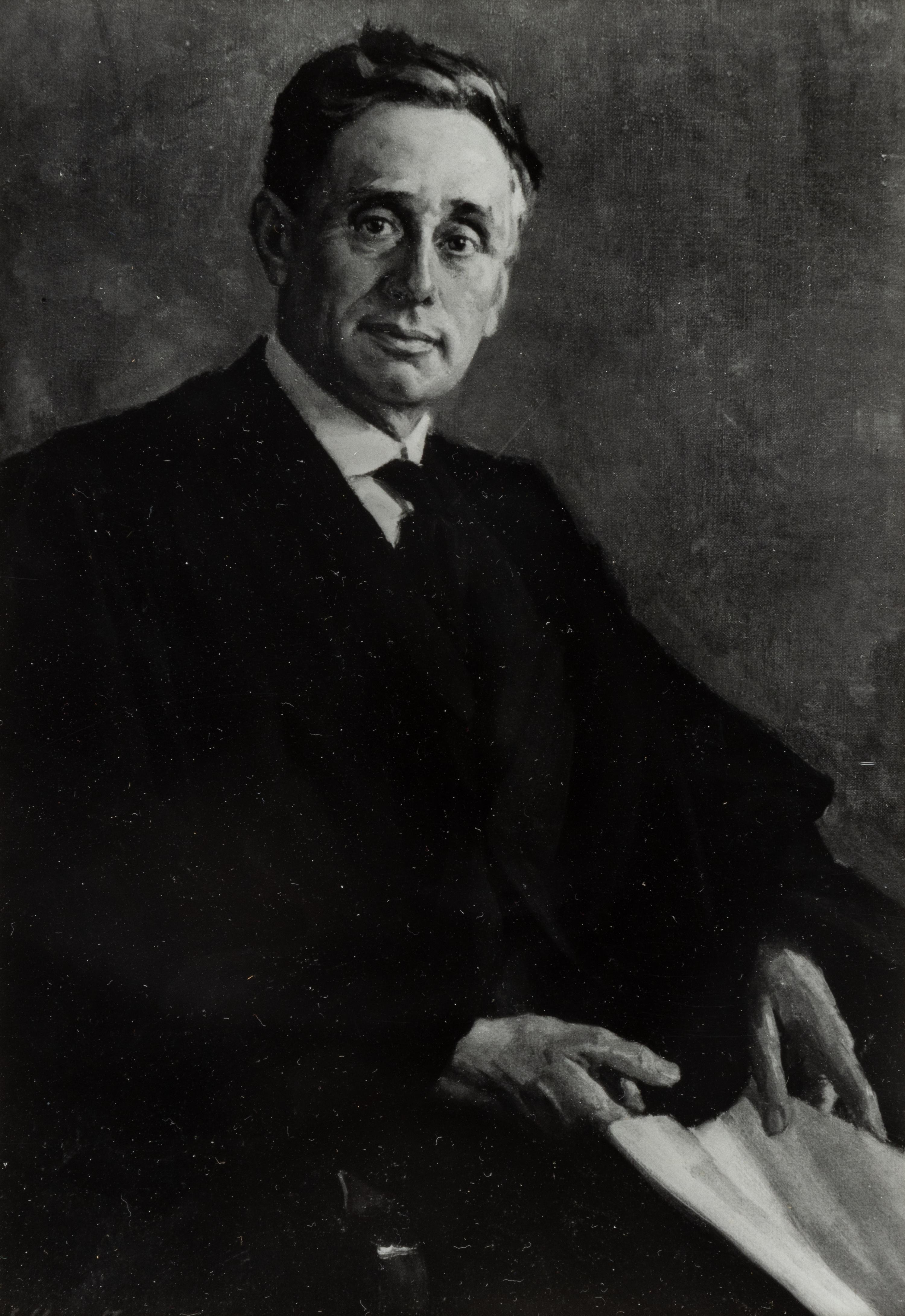 BRANDEIS, Louis Dembitz (1856-1941). Typed letter twice signed ("Louis D. Brandeis," "Brandeis, Dunbar & Nutter") to Charles H. Tyler. Boston, MA, 23 July 1901. 1 page, 4to, on Brandeis, Dunbar & Nutter letterhead, offsetting, toning, framed with a photographic print of Brandeis, not examined out of frame.