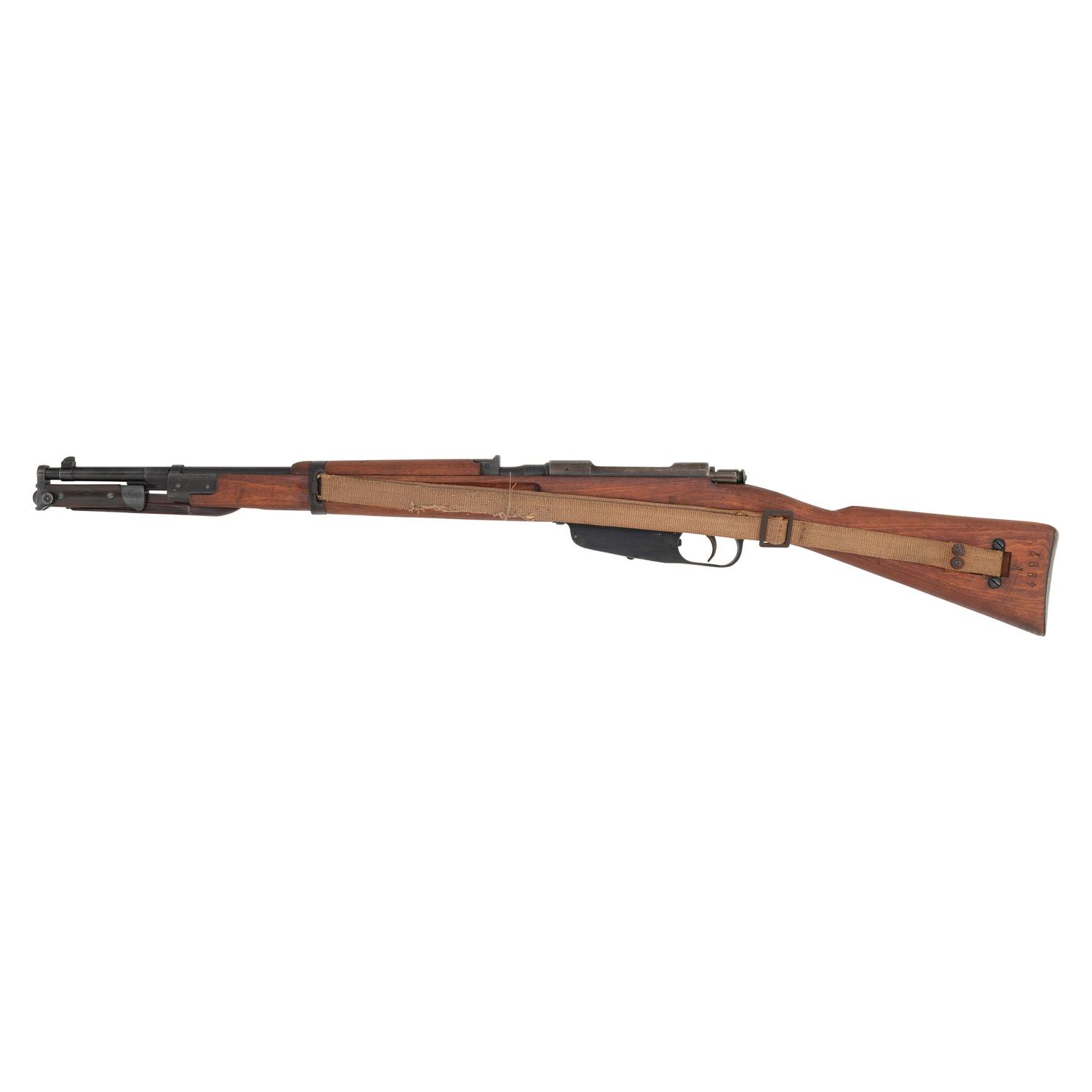 **1939 Dated Finnish Contract Italian Model 38 Carcano Carbine with Folding Bayonet