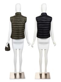 Two Moncler Sleeveless Vest Puffer