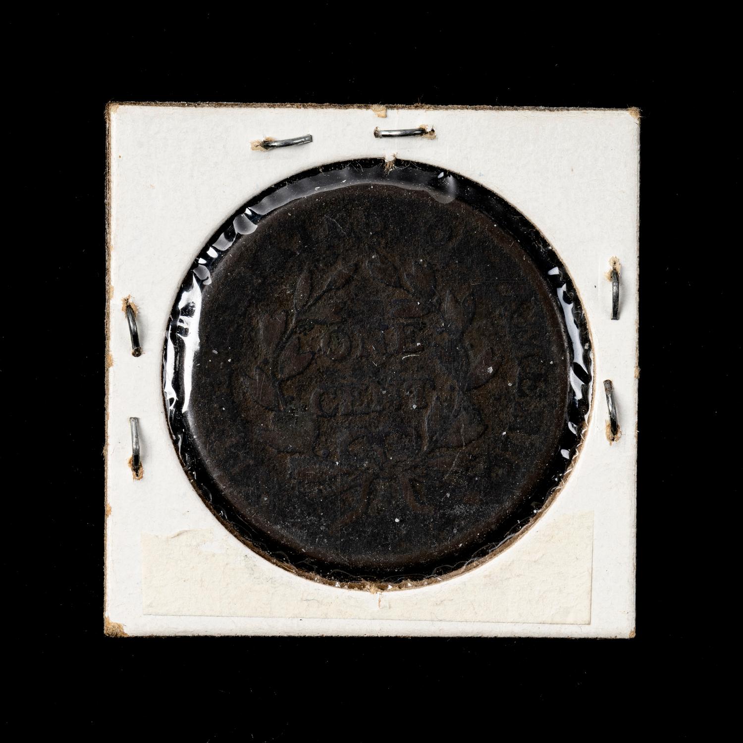 An 1802 Draped Bust 1c Coin