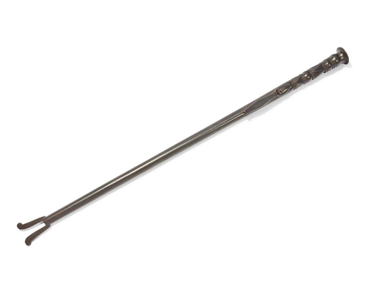 A Wrought Iron Blow Poker, Northern European, 18th / 19th Century