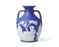 A Wedgwood Jasperware Copy of the Portland Vase