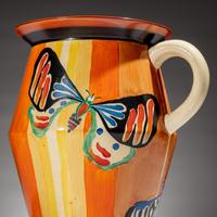 Clarice Cliff (English, 1899 –1972) — Butterfly pattern, 4 pieces