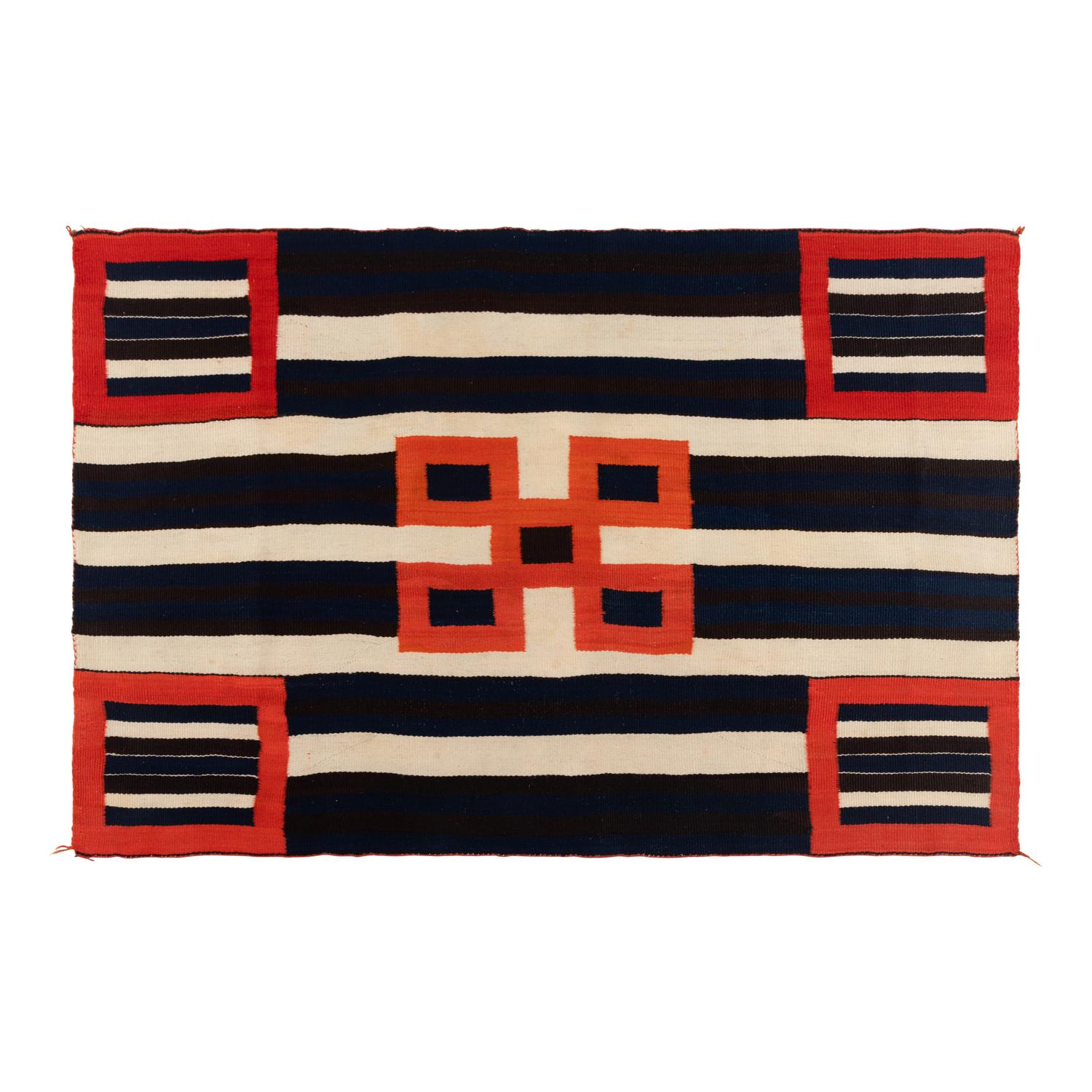 Navajo Transitional Wearing Blanket [Rug]