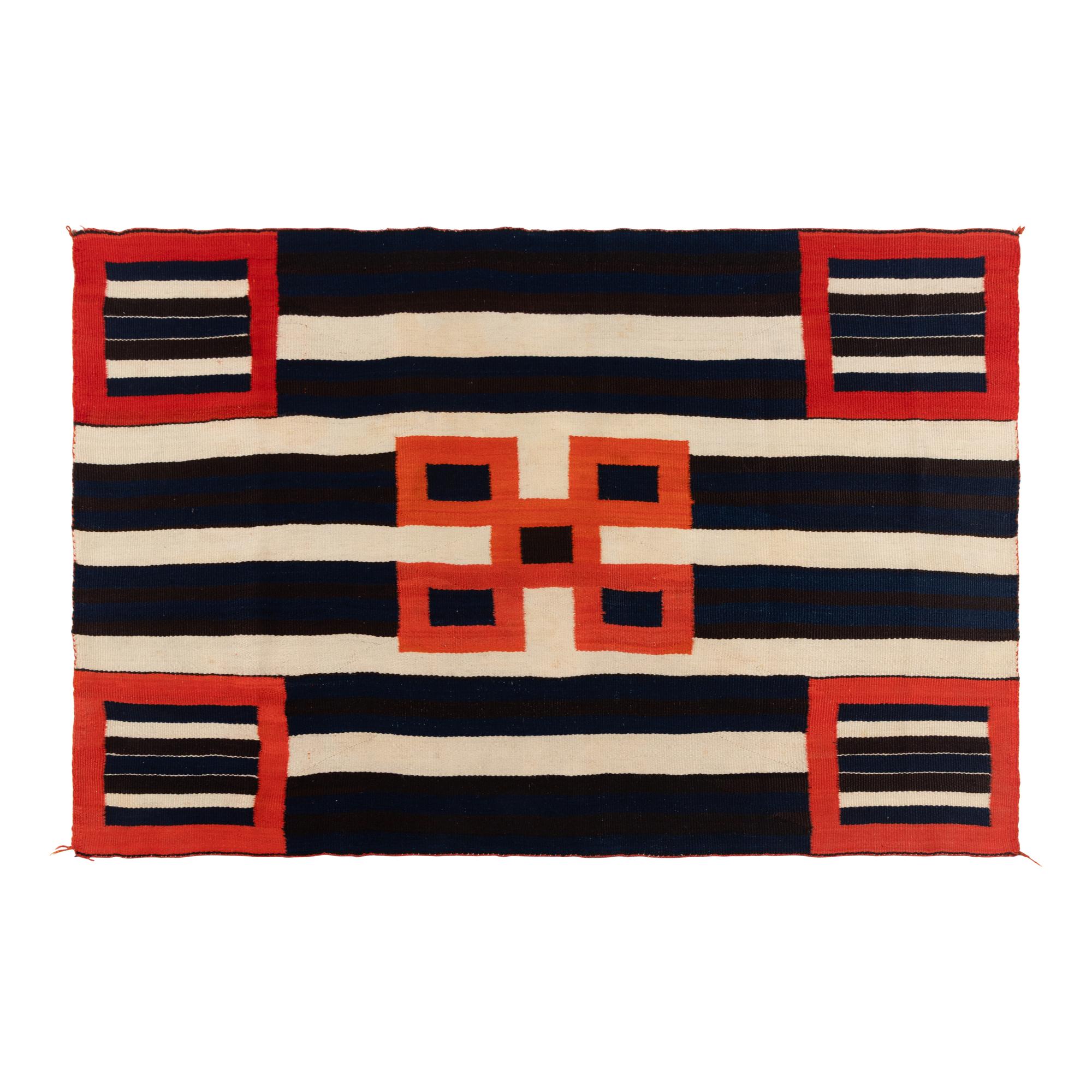 Navajo Transitional Wearing Blanket [Rug]