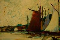 Sail Boats on River