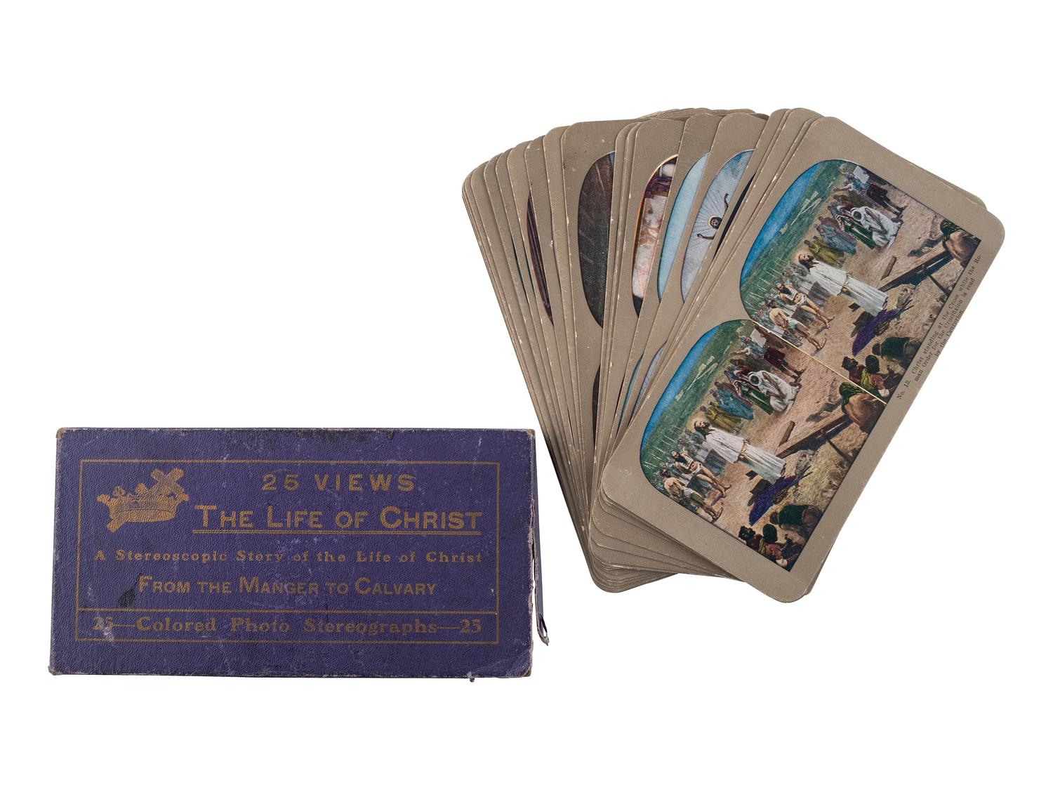 [EARLY PHOTOGRAPHY - STEREOVIEWS]. A collection of 66 assorted stereoviews, many featuring New York.