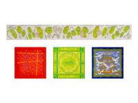 A Group of Four Hermès Scarves