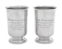 Two American Silver Presentation Cups