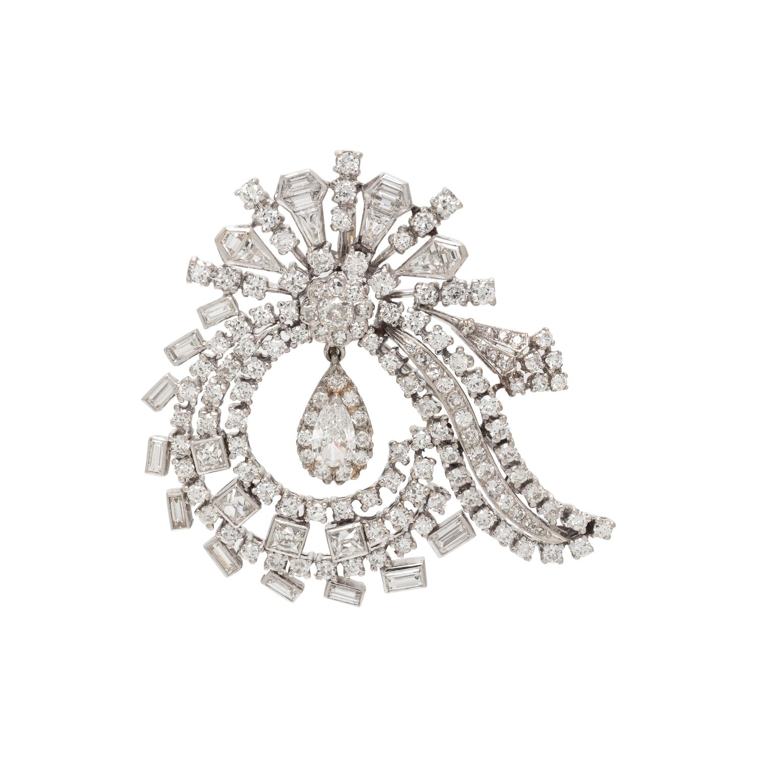 DIAMOND PENDANT/BROOCH