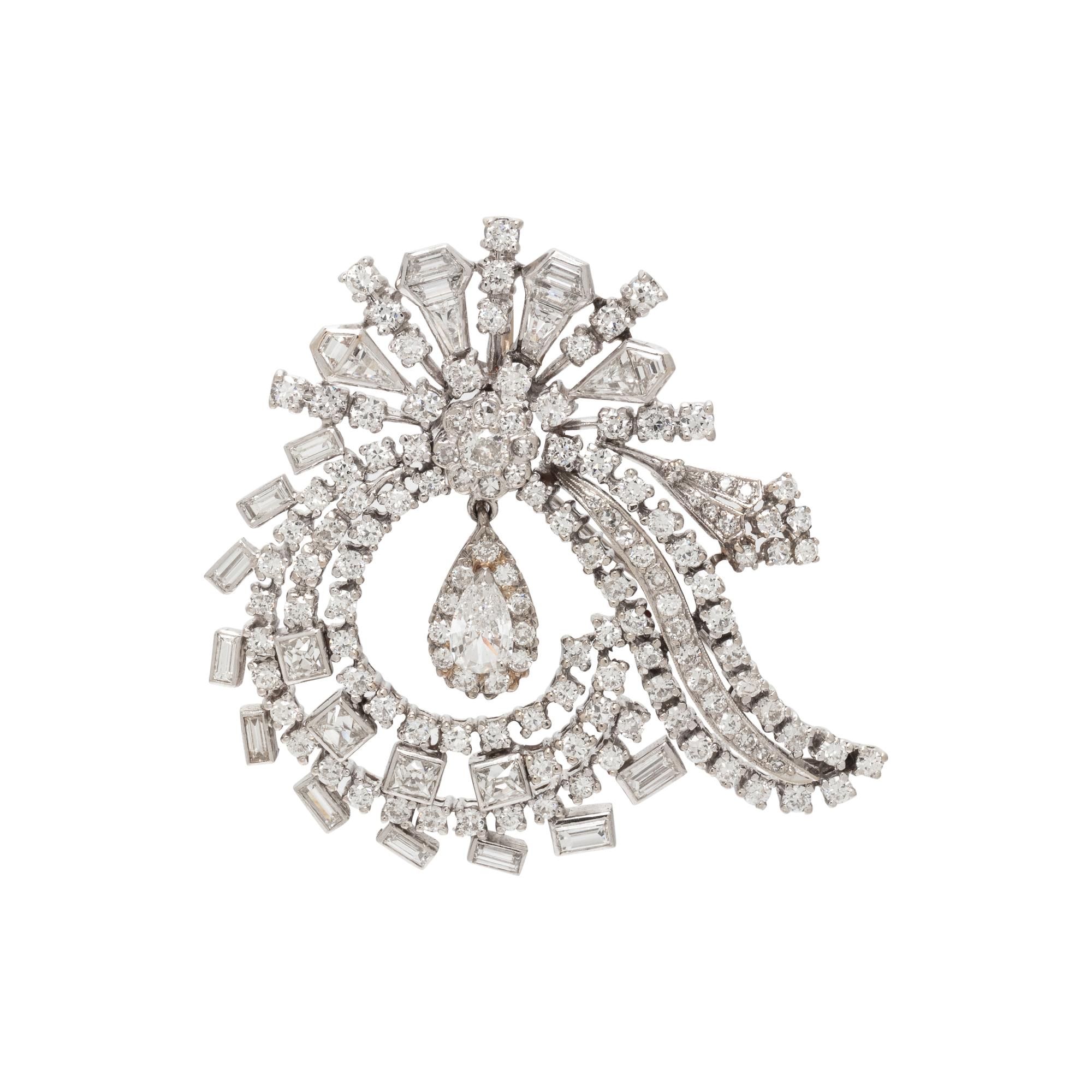 DIAMOND PENDANT/BROOCH