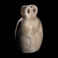 A Near Eastern Calcite Spectacle Idol