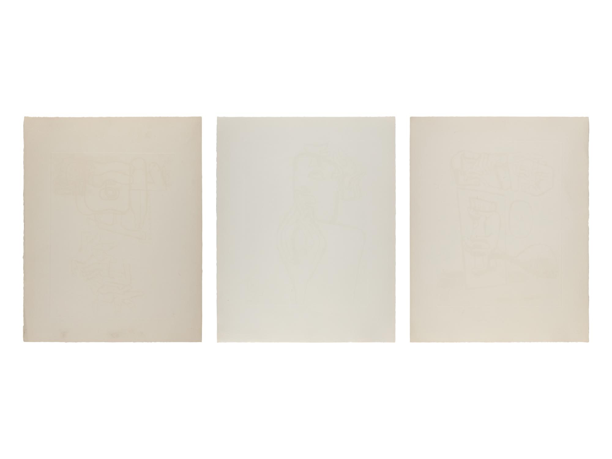 A group of three prints from Unité , 1963-65