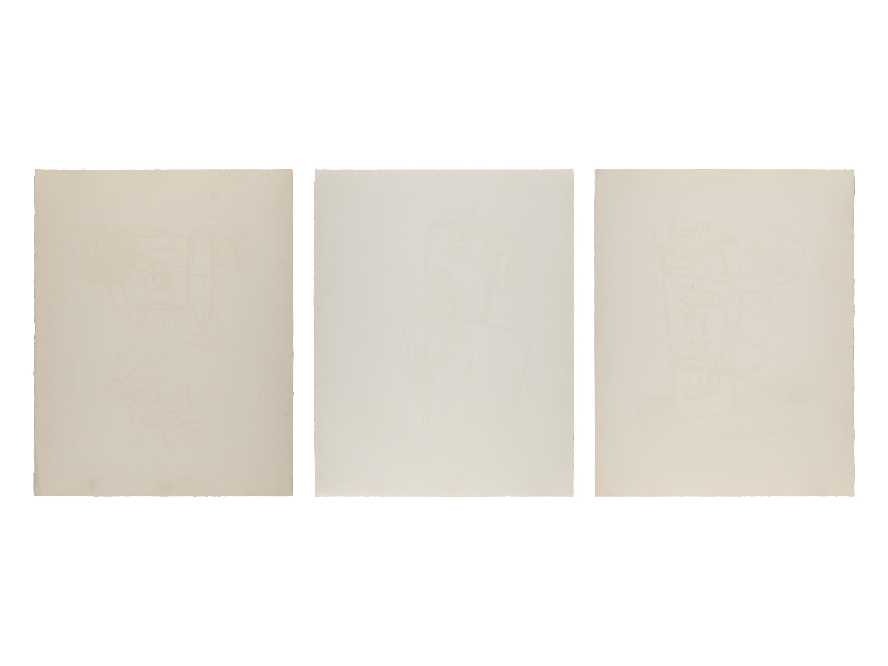 A group of three prints from Unité , 1963-65