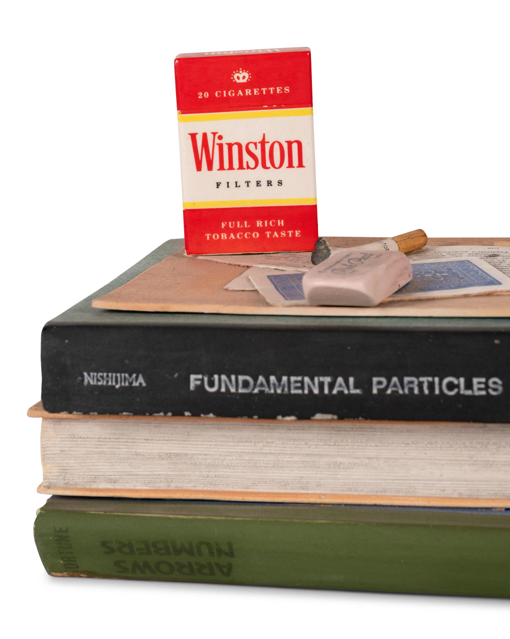 Book Jar with Cigarettes, 1981