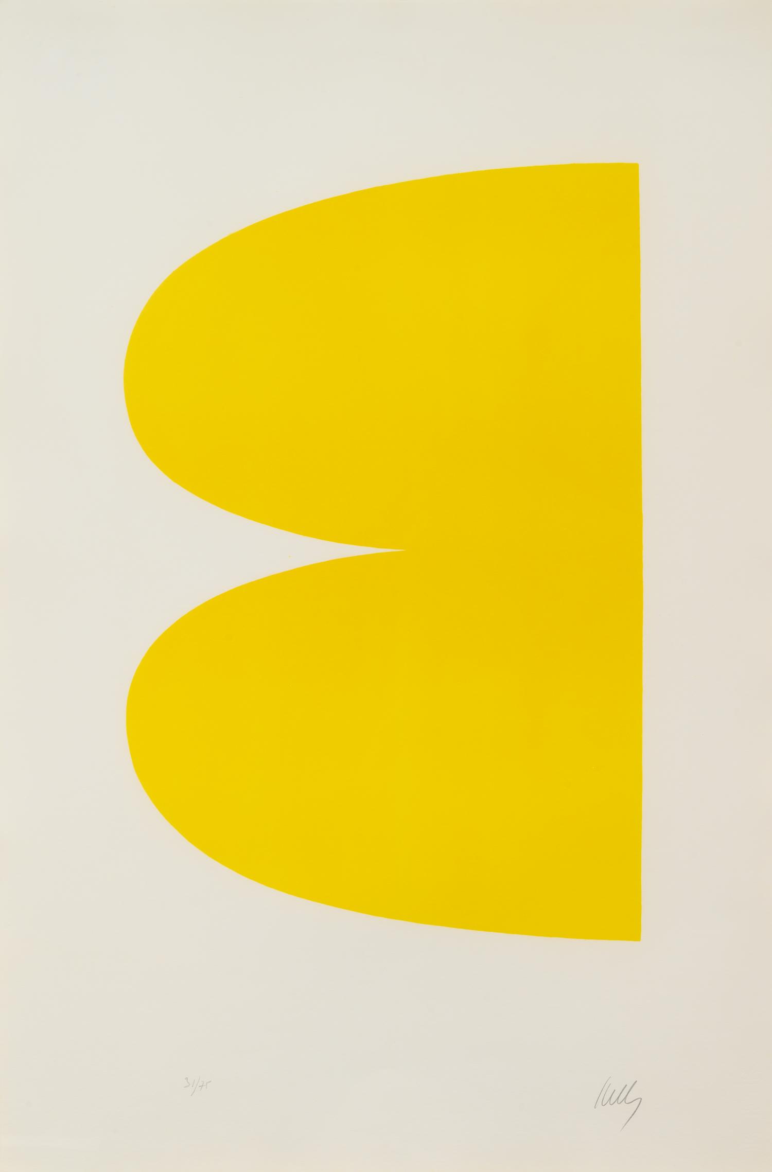 Yellow (Jaune), from Suite of Twenty-Seven Lithographs, 1964-1965