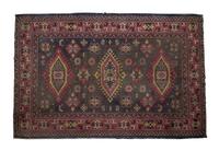 A Heriz Wool Rug 4 feet 3 inches x 6 feet 4 inches.