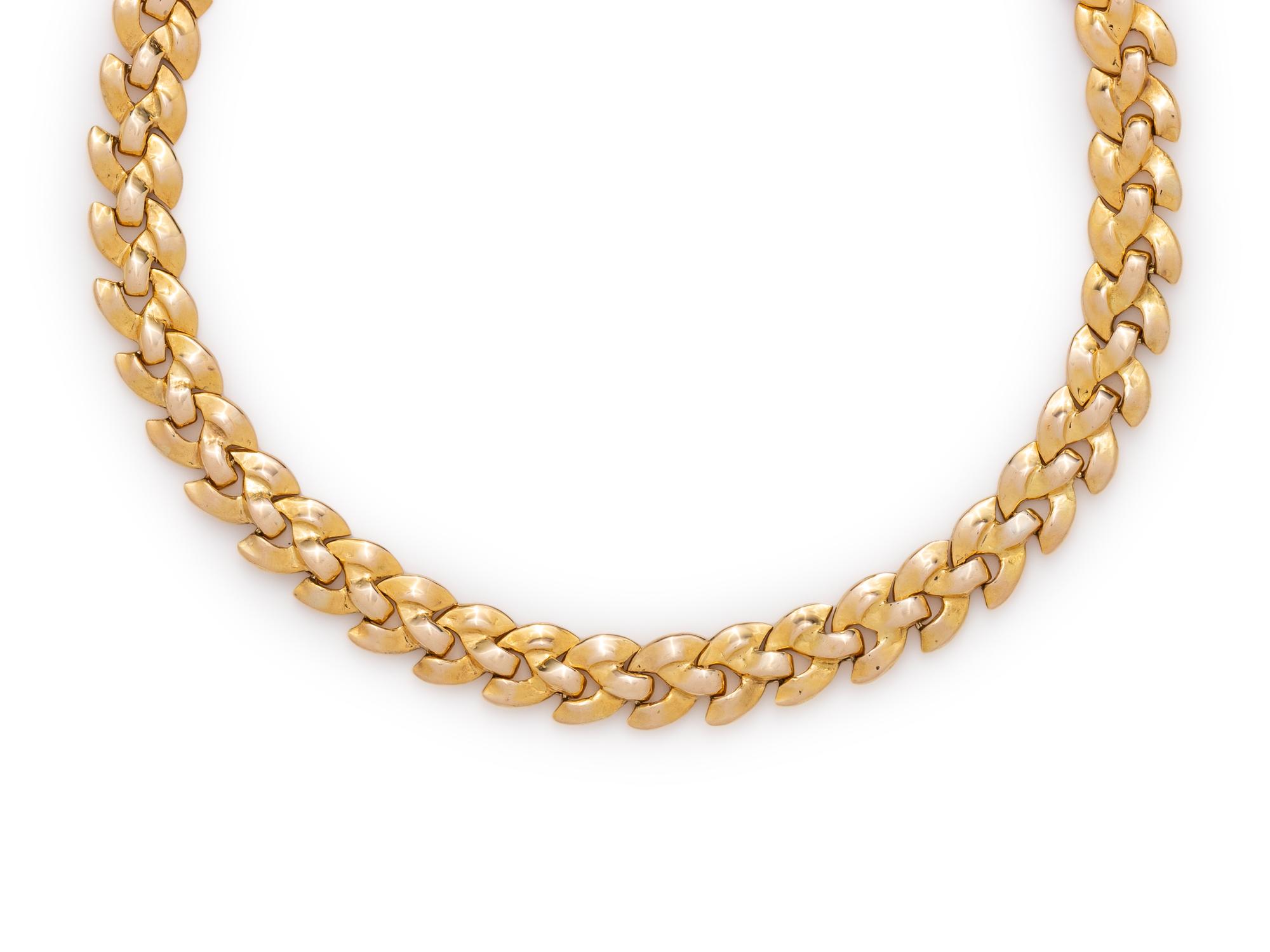 YELLOW GOLD NECKLACE