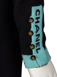 Chanel, Logo Knit Cashmere Twinset, 1994