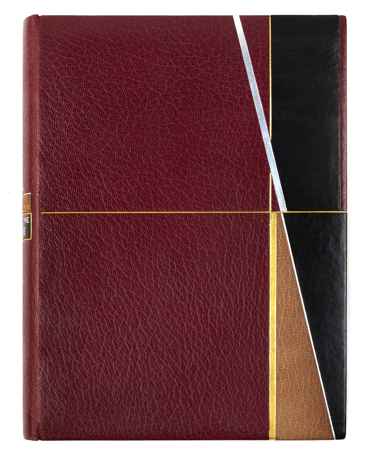 [BINDINGS]. [LÉOTARD, GENEVIÈVE - BINDER]. A group of 2 works in fine Art Deco bindings by Léotard.