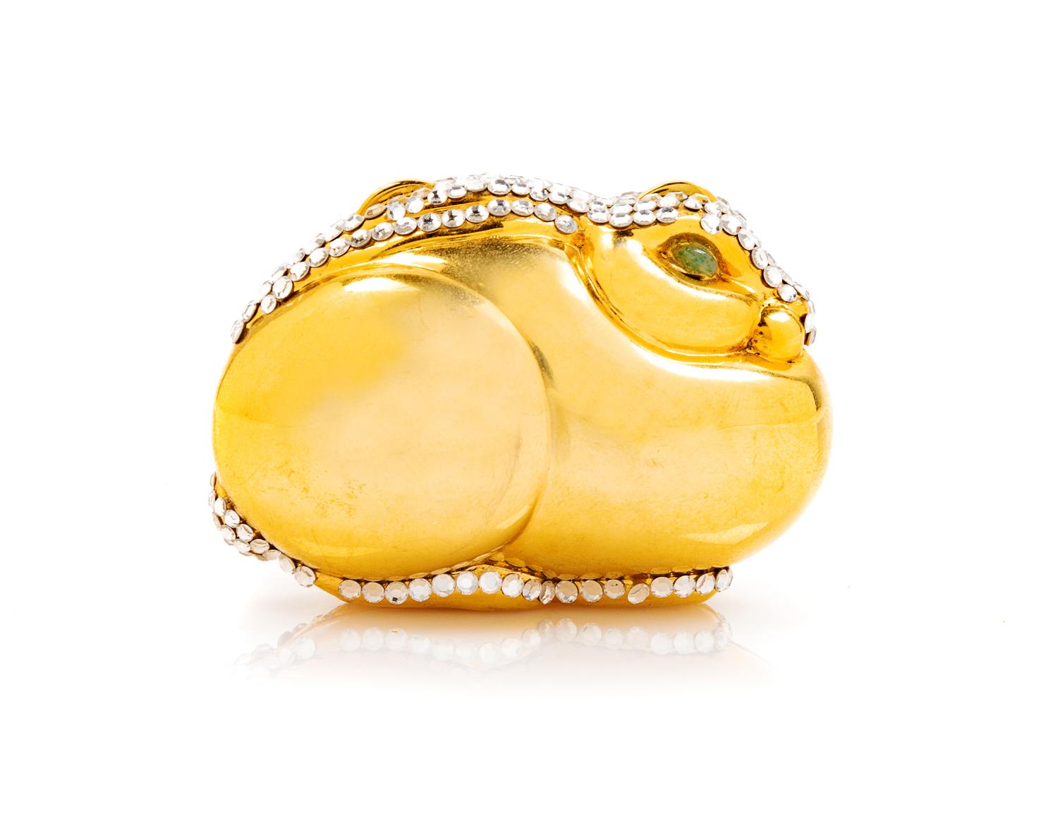 Judith Leiber Hare Pill Box