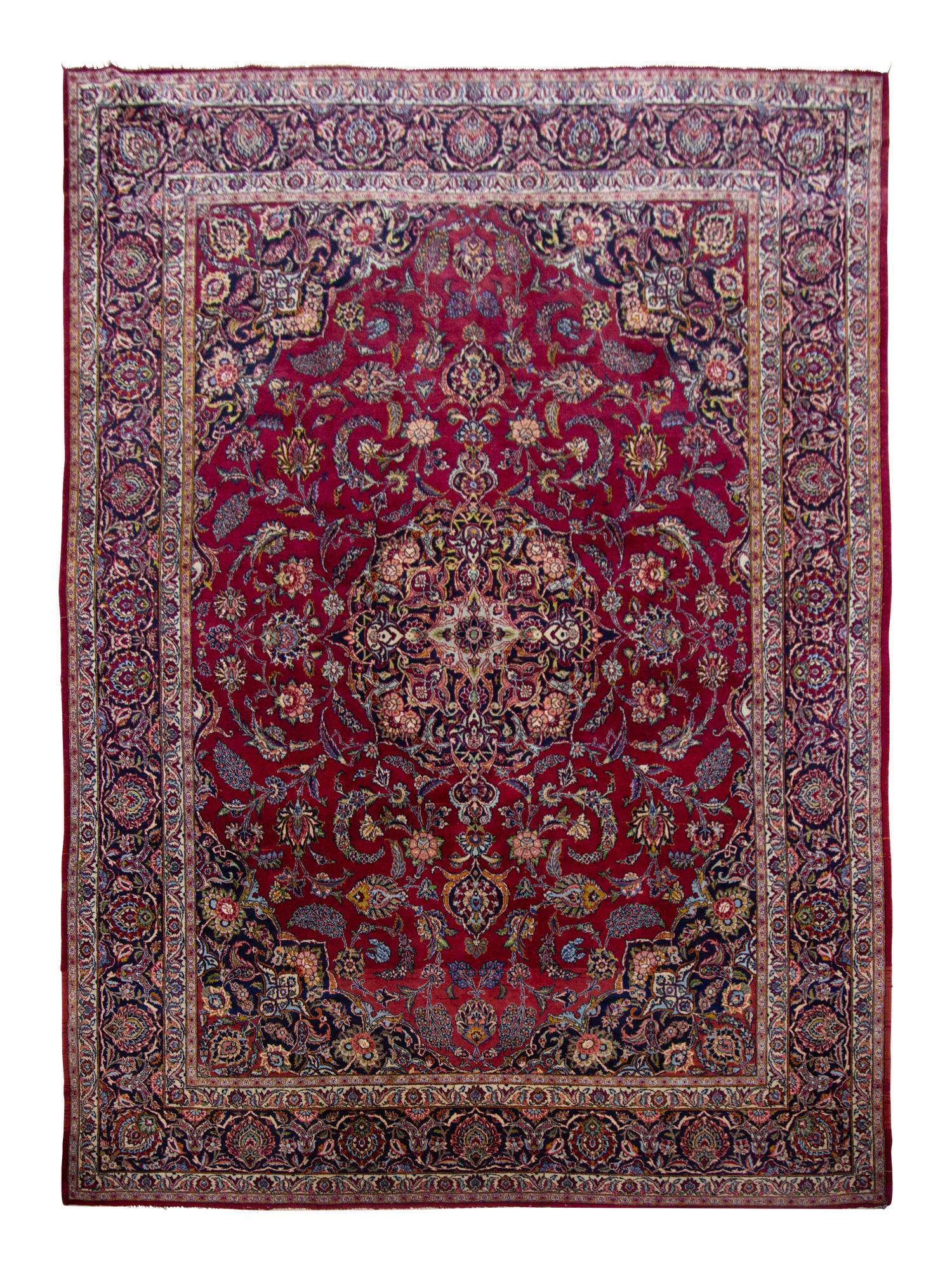 A Sarouk Wool Rug