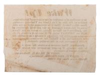 [HARRISON, William Henry]. Wake Up! campaign broadside. Brattleboro, VT: N.p., 1836.