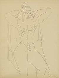 Male Nude , c. 1932